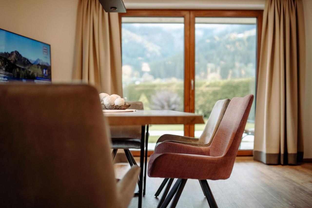 Alpin Apartement G'Ret フラッハウ エクステリア 写真