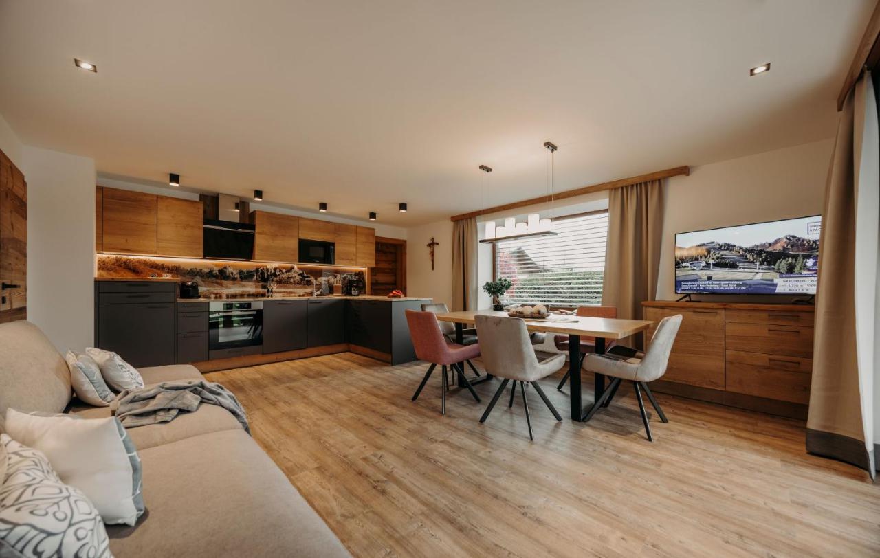 Alpin Apartement G'Ret フラッハウ エクステリア 写真