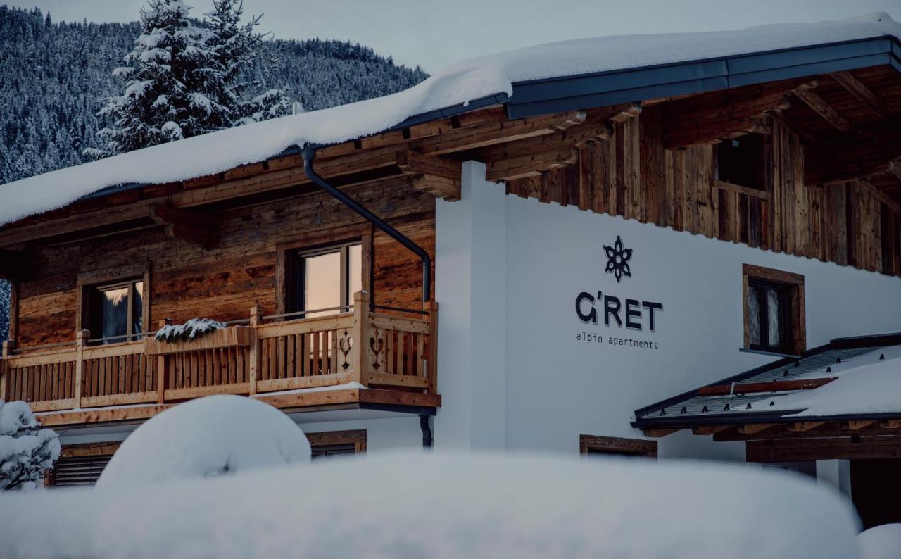 Alpin Apartement G'Ret フラッハウ エクステリア 写真