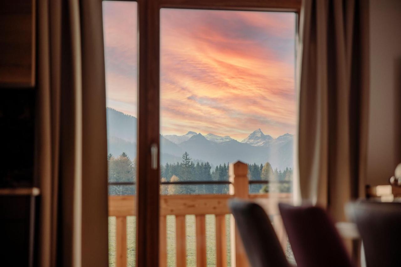 Alpin Apartement G'Ret フラッハウ エクステリア 写真