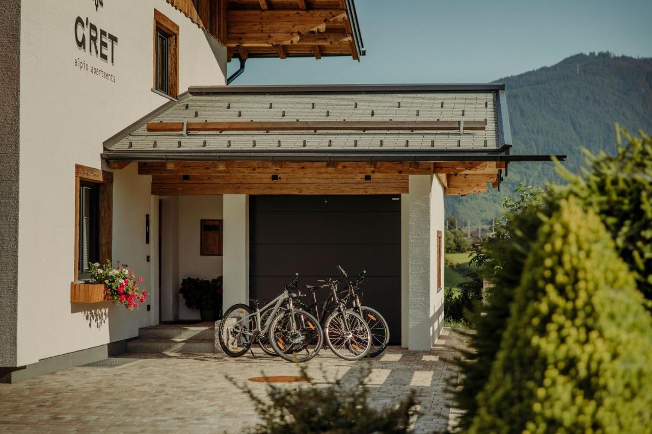 Alpin Apartement G'Ret フラッハウ エクステリア 写真
