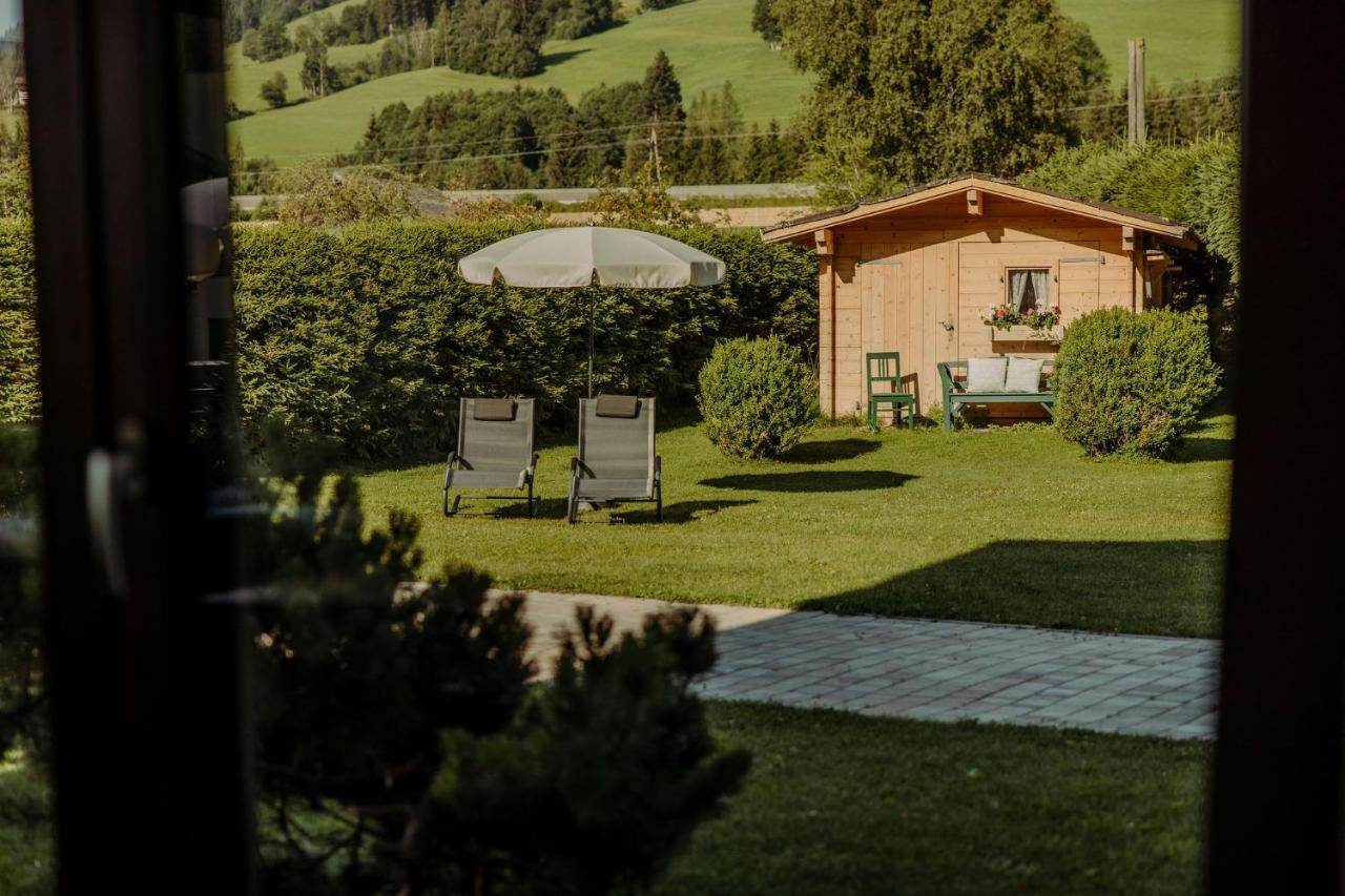Alpin Apartement G'Ret フラッハウ エクステリア 写真